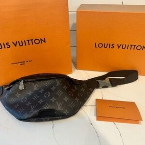 Louis Vuitton Black Monogram Bum Bag